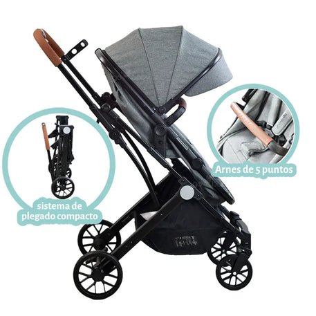 CARRIOLA 4 EN 1 TRAVEL AND GO