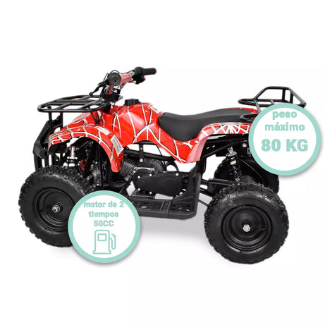 Cuatrimoto de gasolina 50CC web