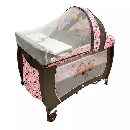 Cuna De Viaje Fénix Rosa - gobaby.mx