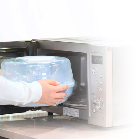 Esterilizador de Vapor para Microondas - gobaby.mx