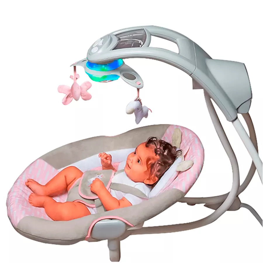 Ingenuity inlighten flora the unicorn cradling swing discount