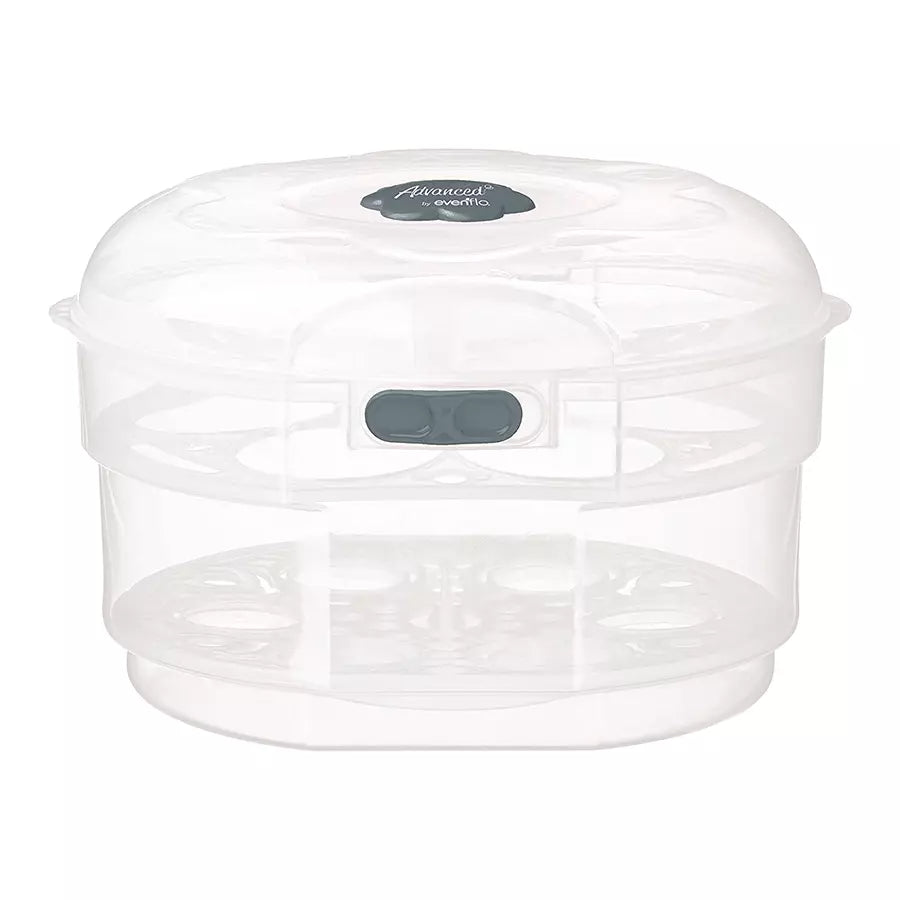 Esterilizador de biberones  para microondas marca evenflo - gobaby.mx
